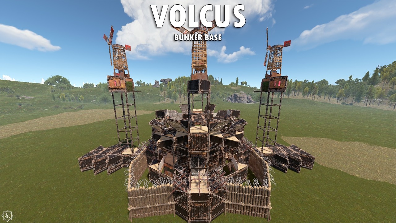 VOLCUS | 3x1 DUO/TRIO RUST BUNKER BASE