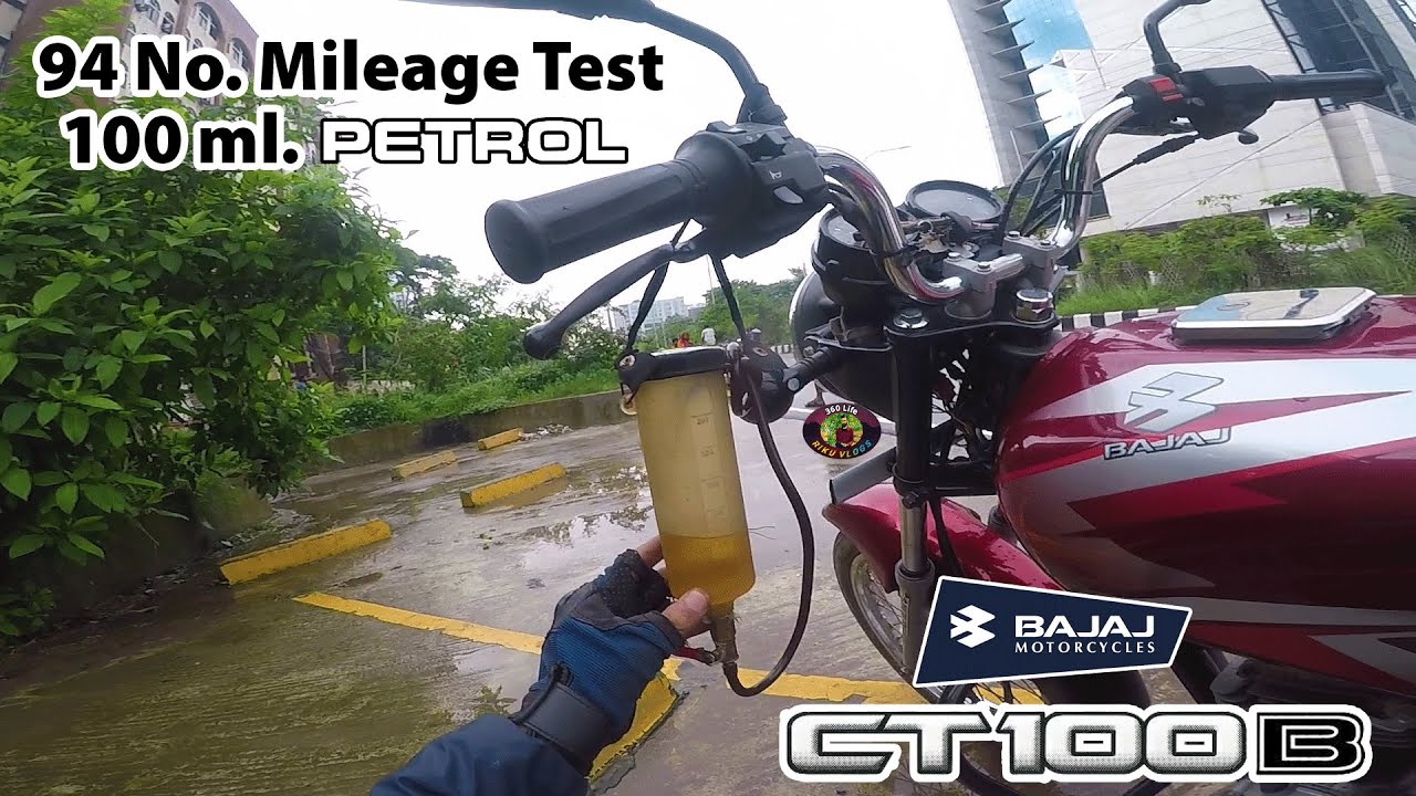 Bajaj CT 100B Mileage By Petrol।Bajaj CT 100B Mileage Test By Petrol।Bajaj CT 100B।Riku Vlogs