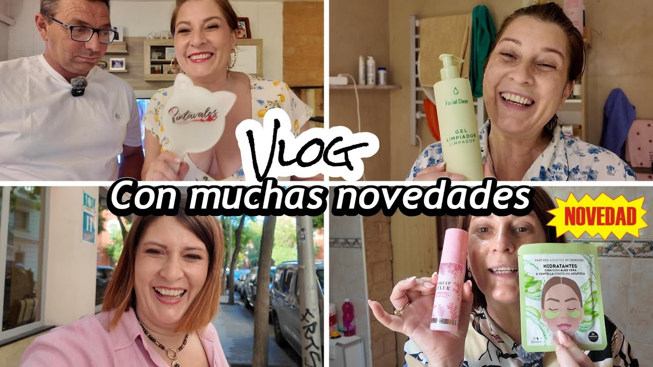 📹vlog viaje 🛩️relampago a Madrid +  mi compra en Mercadona con Novedades + haul de cosmética