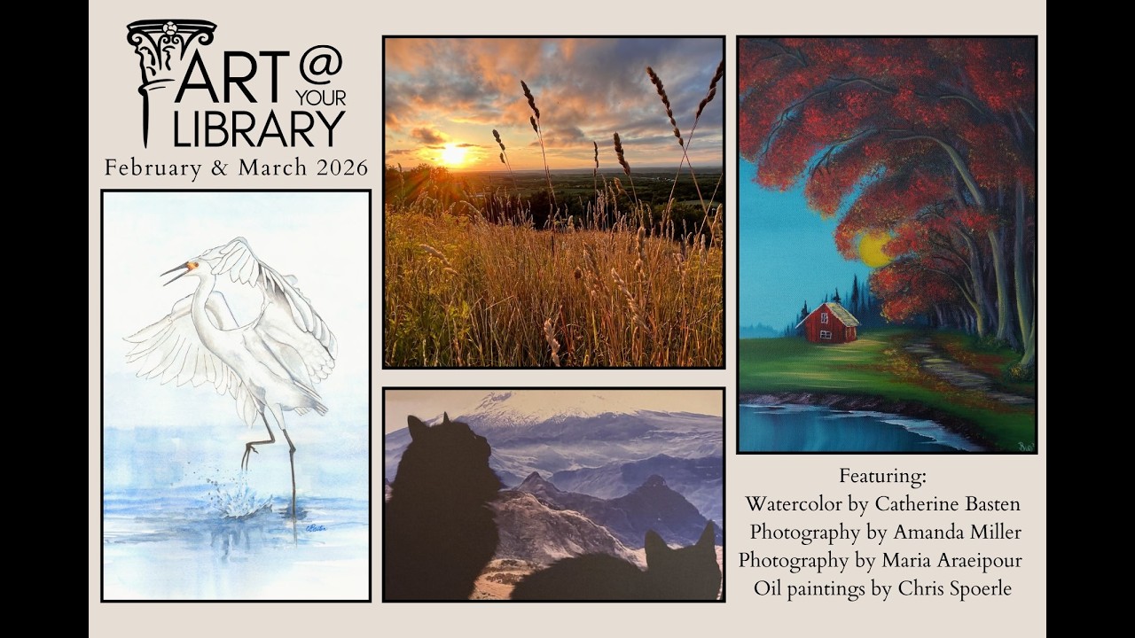 Art @ The Library Feb Mar 2026
