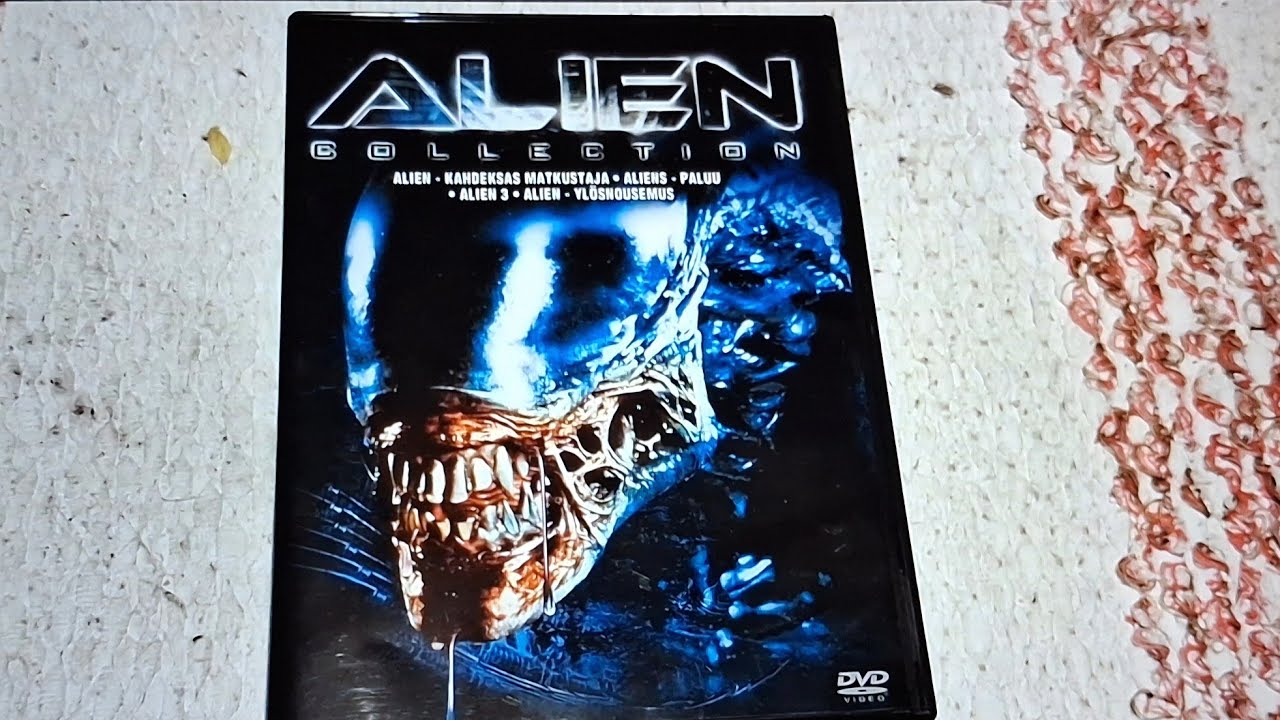 DVD kokoelma #9 - Alien collection (Tombreros)