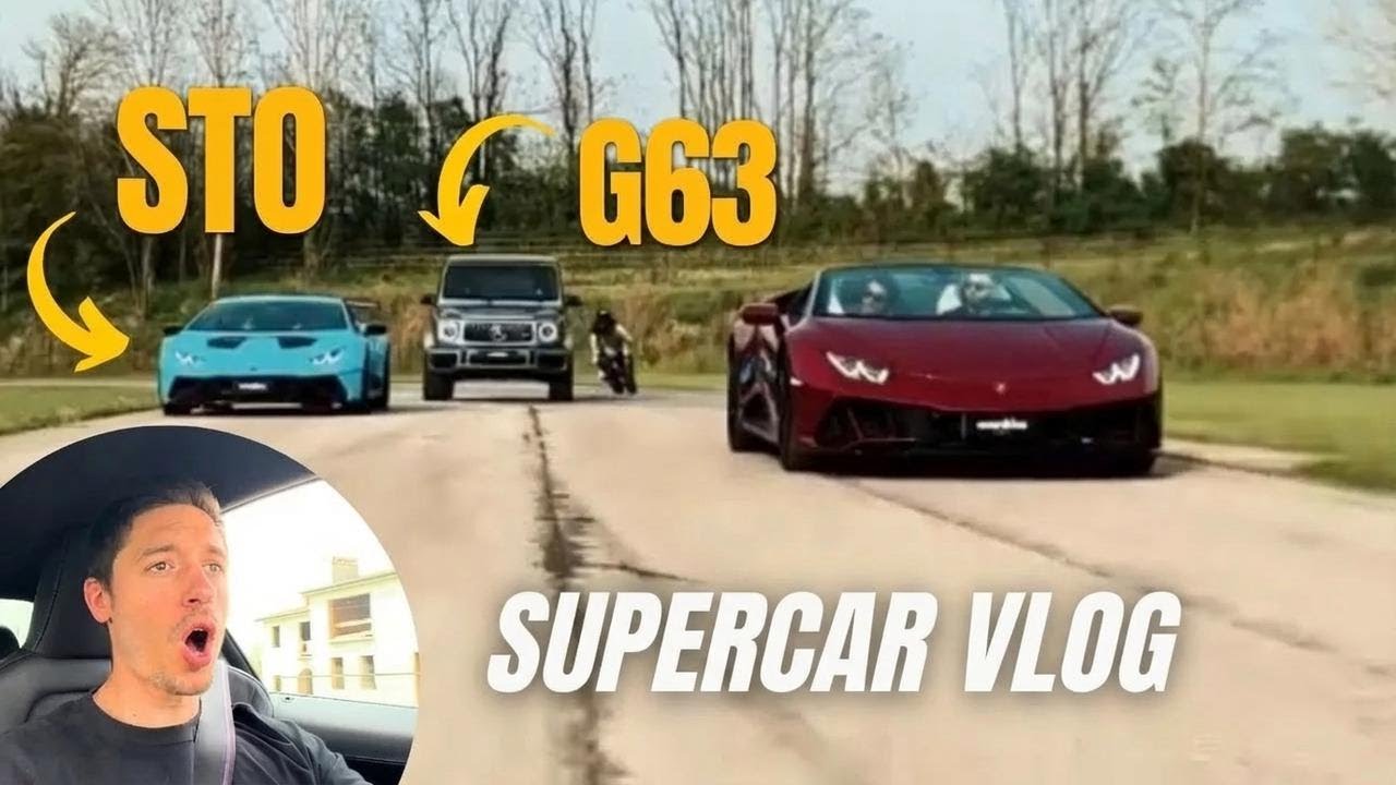 Test-driving a Lambo and G63 AMG—Are They Better Than My BMW M4 CS?
