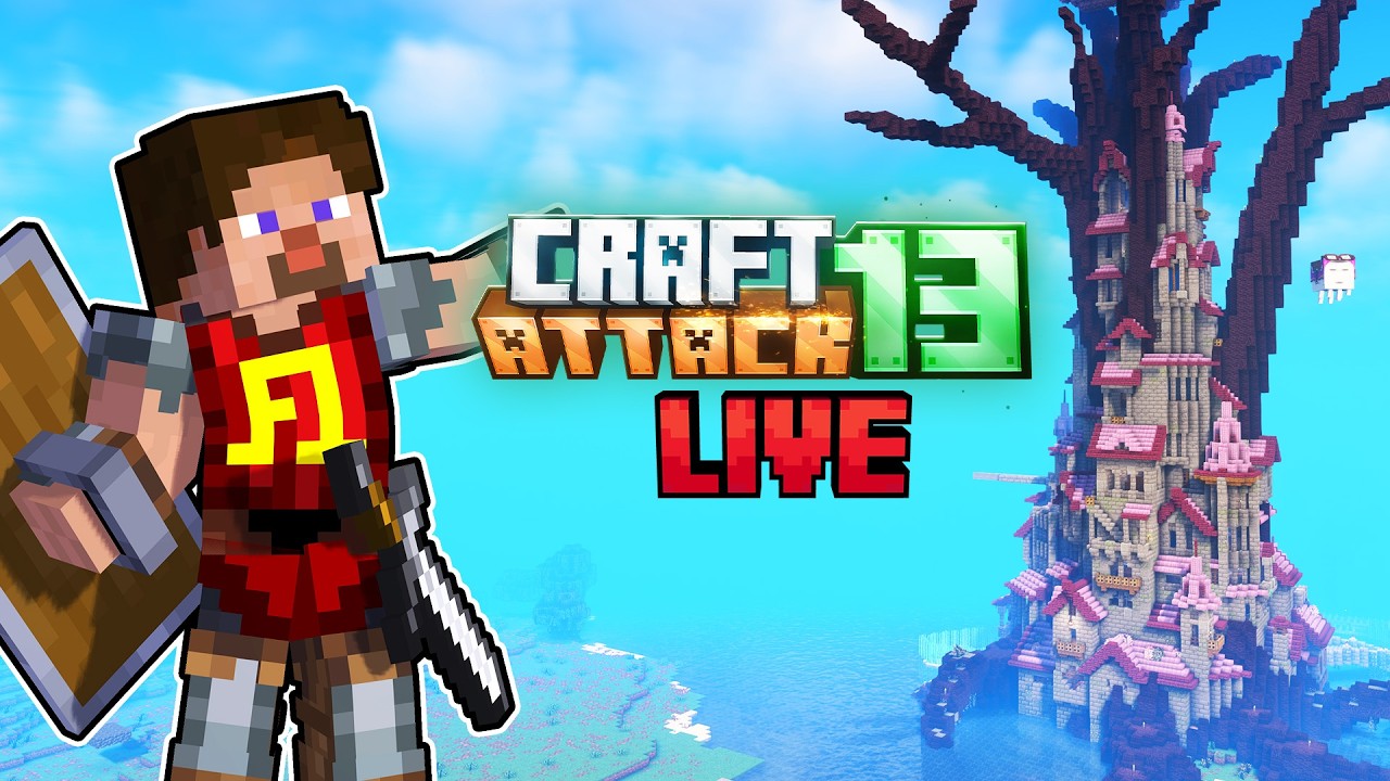 🔴Minecraft Bauen und Quatschen - Craft Attack 13 ​