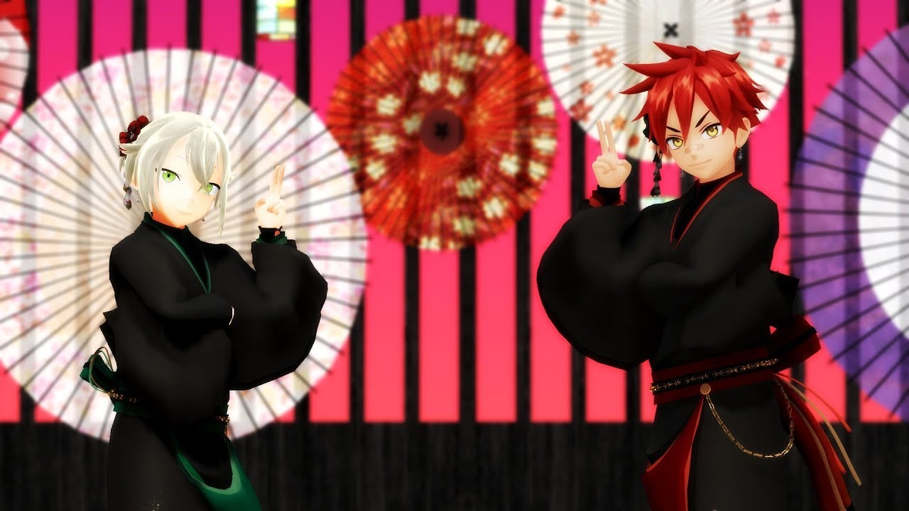 【MMD刀剣乱舞】宵々古今【愛染+蛍丸】