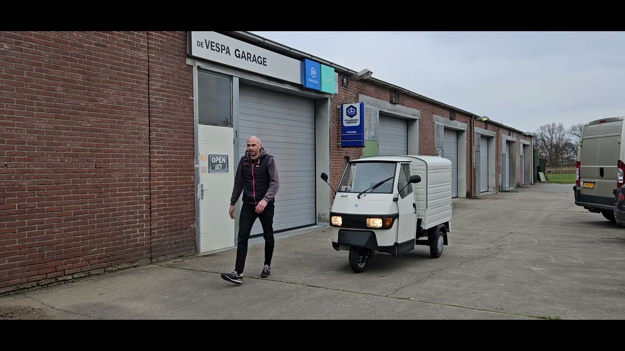 Piaggio Ape 2018 Met 235km | De Vespa Garage