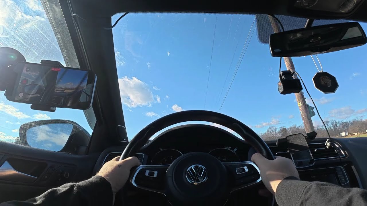 MK6 GLI Big Turbo POV Mic Exhaust Acceleration