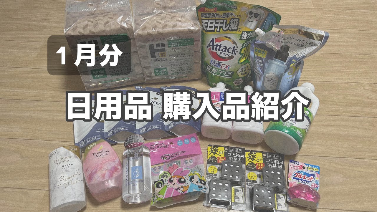 〔 購入品紹介 〕 月1日用品購入品紹介 *̣̩ ドンキホーテ