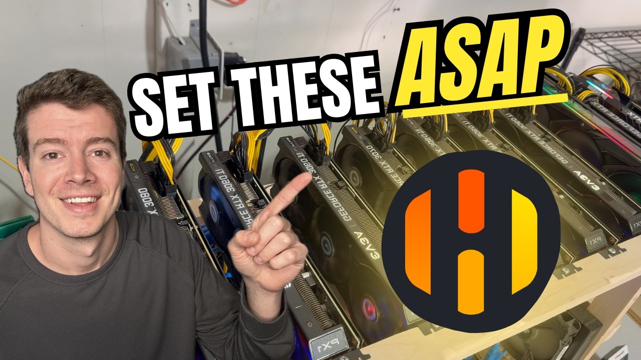 Самые важные настройки Hiveos для майнинга на GPU в 2026 году!