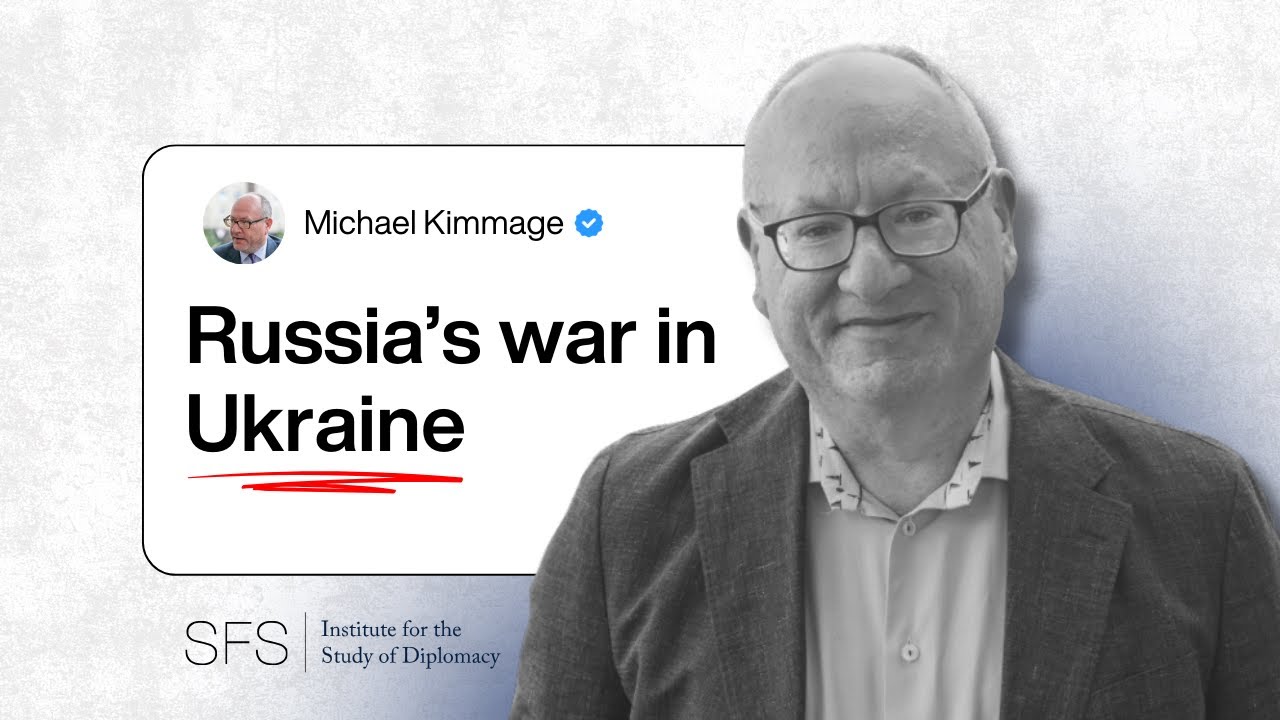 Historian Michael Kimmage: Will Russia's War in Ukraine End Soon?