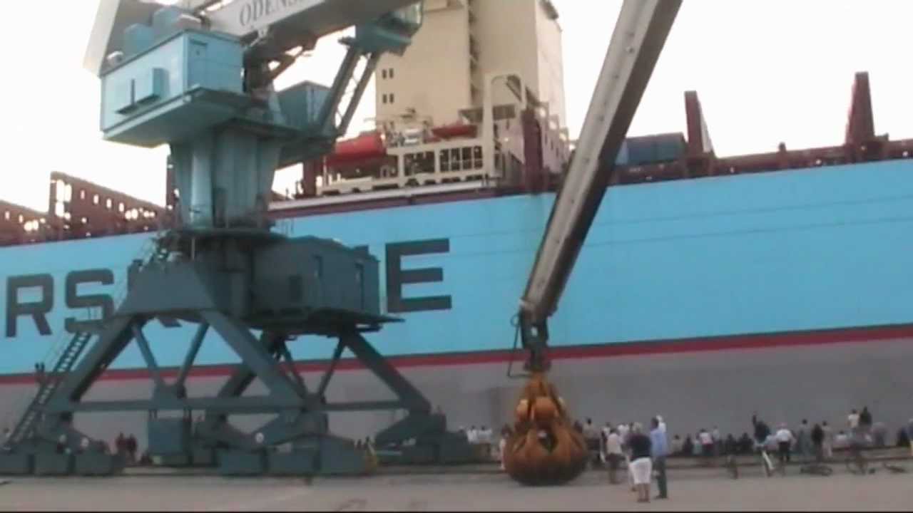 Emma Maersk - afsejling fra Lindø