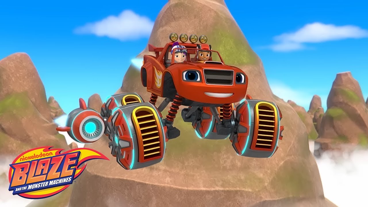 Carreras de Blaze con sus superllantas | Blaze y los Monster Machines