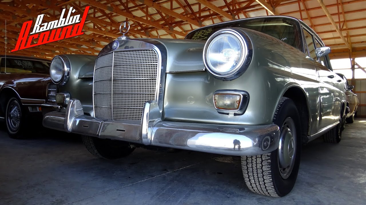 1968 Mercedes-Benz 230 sedan, Inline Six, Four-speed, at Country Classic Cars in Staunton, IL