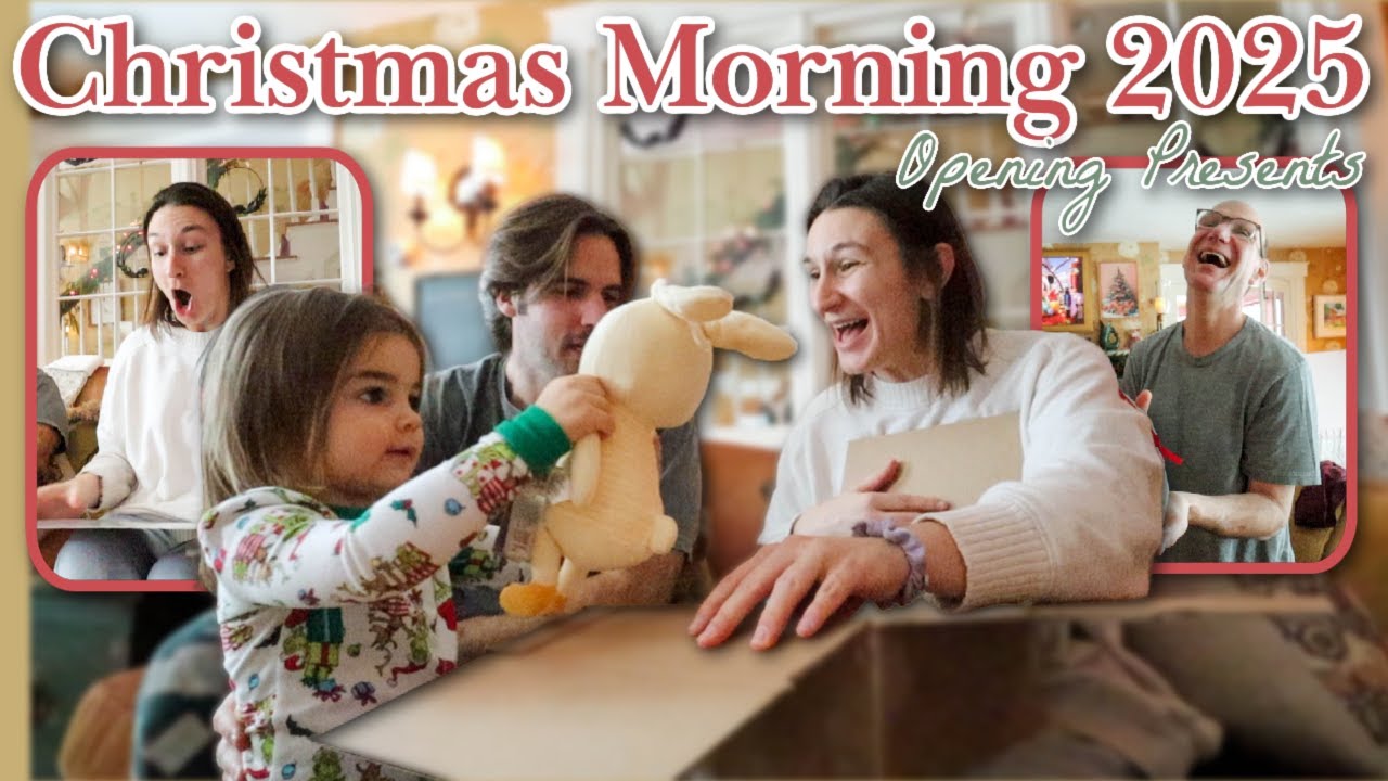 Рождественское утро нашей семьи 🎄🎁 | Уютный праздничный видеоблог: распаковка подарков 2025