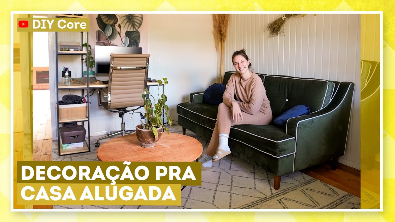 Dicas de decoração pra quem mora em casa alugada com Karla Amadori