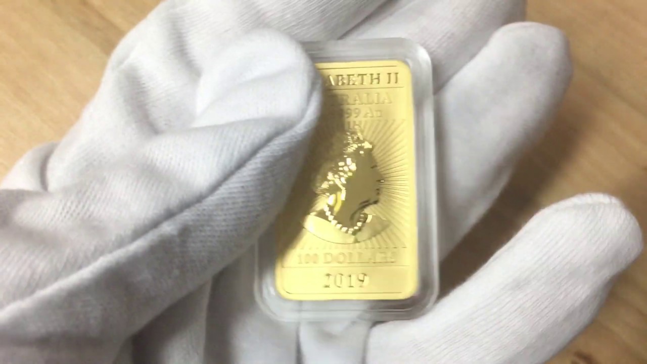 2019 Gold Australian Dragon Coin Bar Perth Mint | Bullion Exchanges