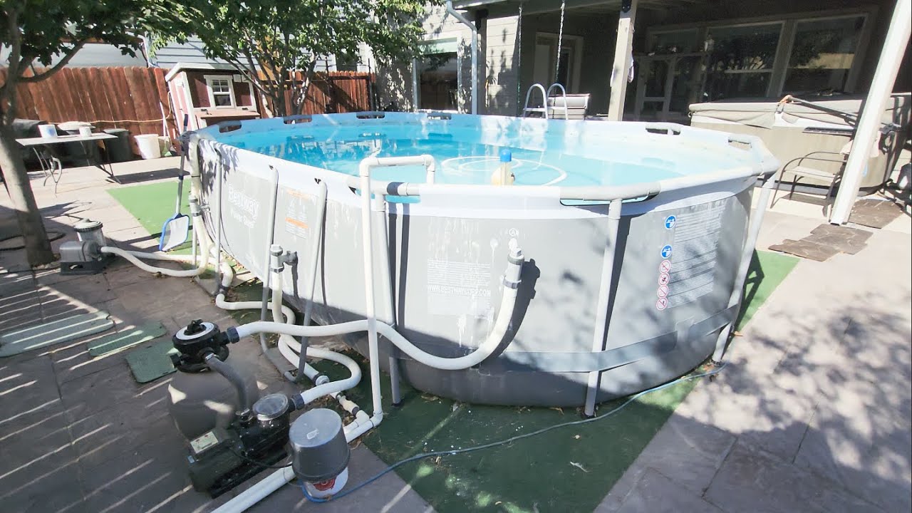 Running Pool Pumps on Solar Power! | EcoFlow & Battery Setup + Solar Heater Temperature Test