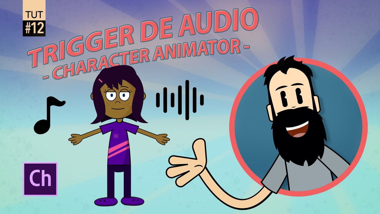 Como disparar audios automaticamente no Character Animator