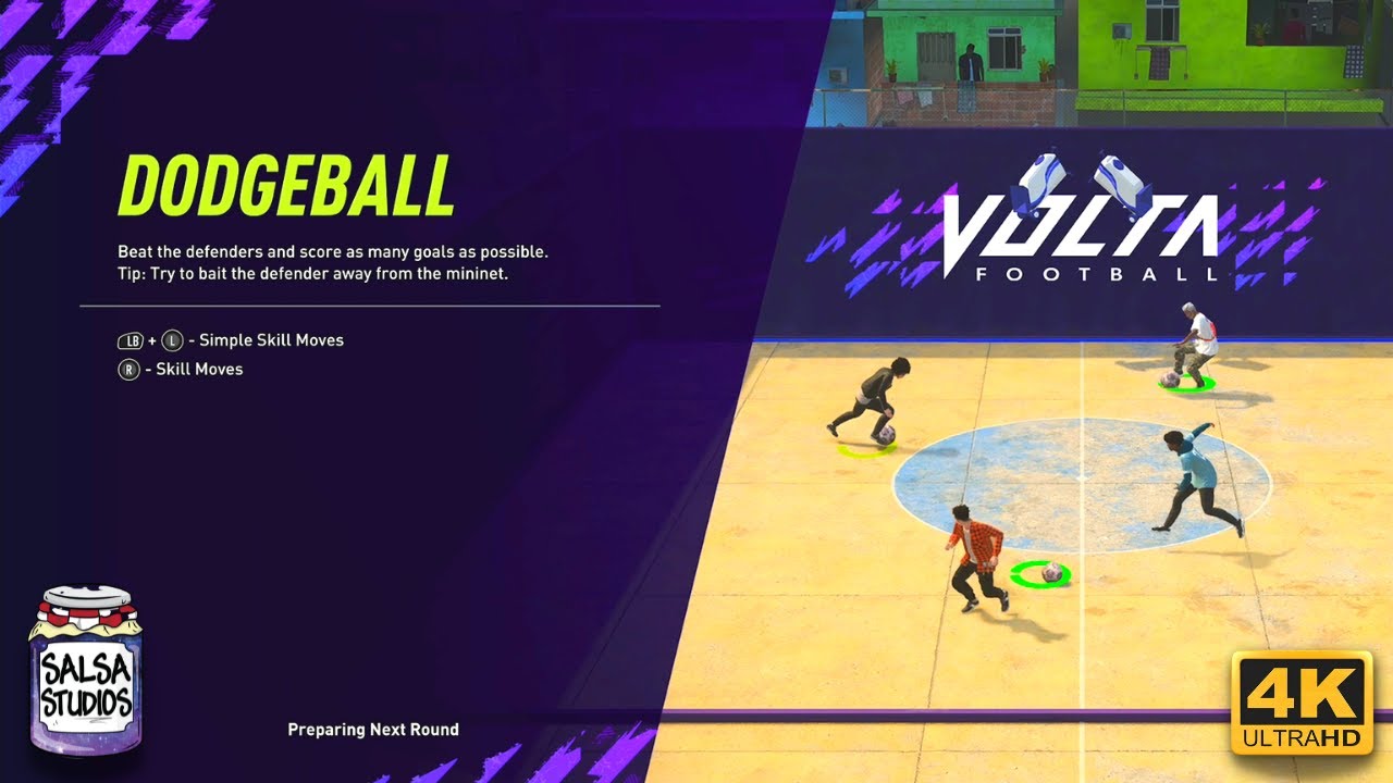 FIFA 22 VOLTA ARCADE NEW GAME MODE IS HERE | VOLTA ARCADE NEXT-GEN DODGEBALL GAMEPLAY | 4K
