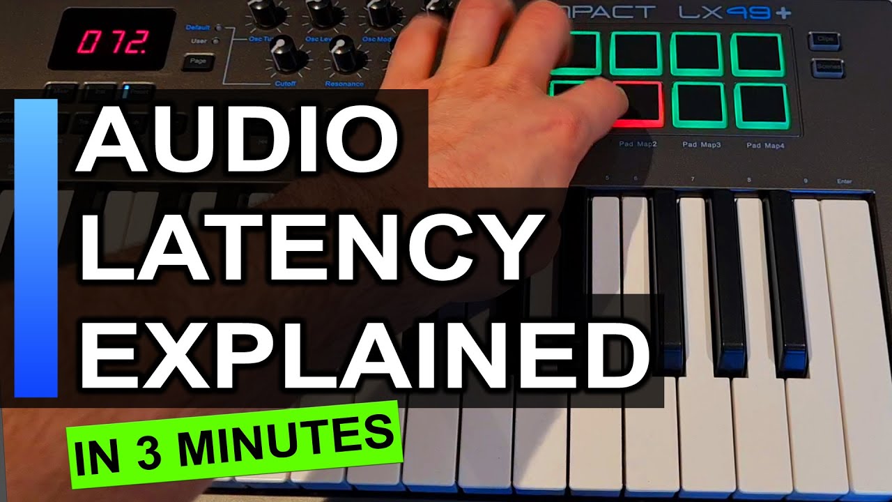 Audio Latency in Music Production - Explained in 183 Seconds