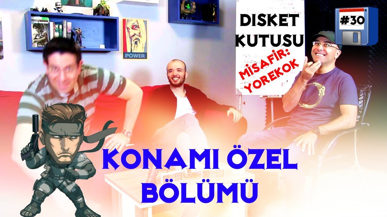 KONAMI JAPONYA'NIN YUMATU'SUDUR!! /w YOREKOK - Disket Kutusu 30