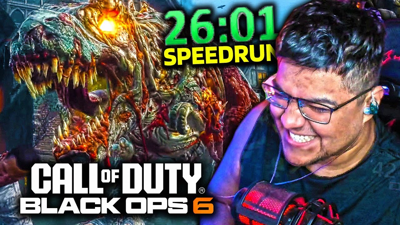 Reagindo ao SPEEDRUN INCRÍVEL do EASTER EGG de SHATTERED VEIL no ZOMBIES BO6!!!