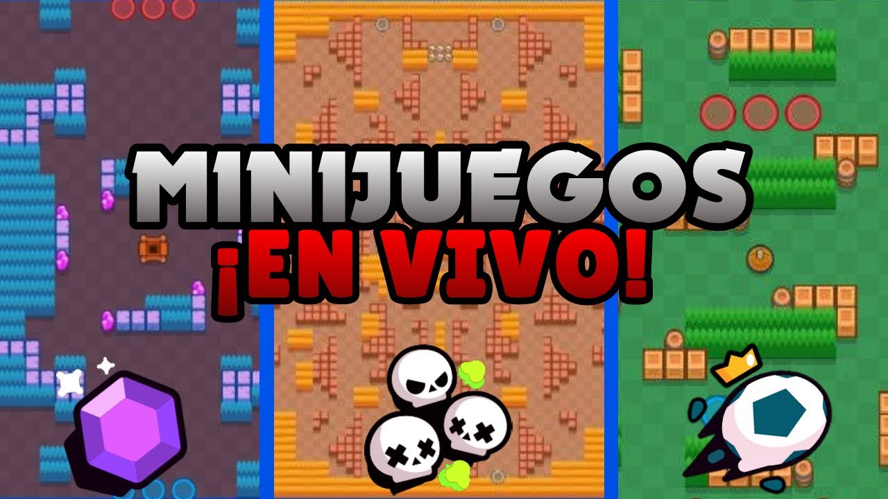 FIN DE SEMANA JUGANDO CON MIS LINDO SEGUIDORES A #BrawlStars MINIJUEGOS BLA 💫