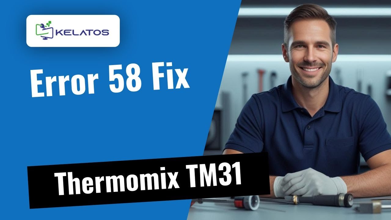 Error 58 on your Thermomix TM31? Here's how we fix it 🔧