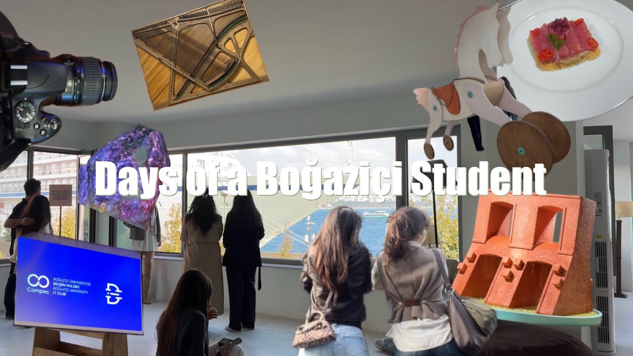 vlog | boğaziçi öğrencisinin günleri | istanbul bienali, bugusto atölyesi, compec digitalized