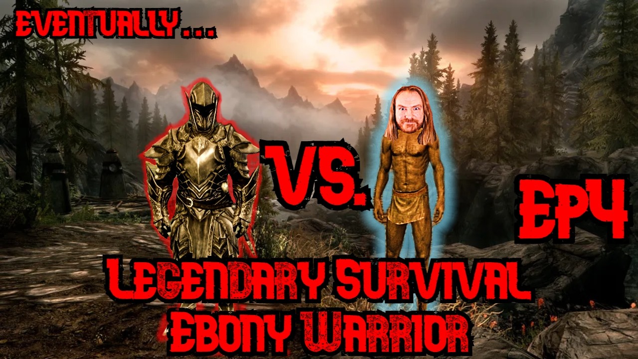 Touching Meridia's Beacon... | Skyrim Legendary Ebony Warrior