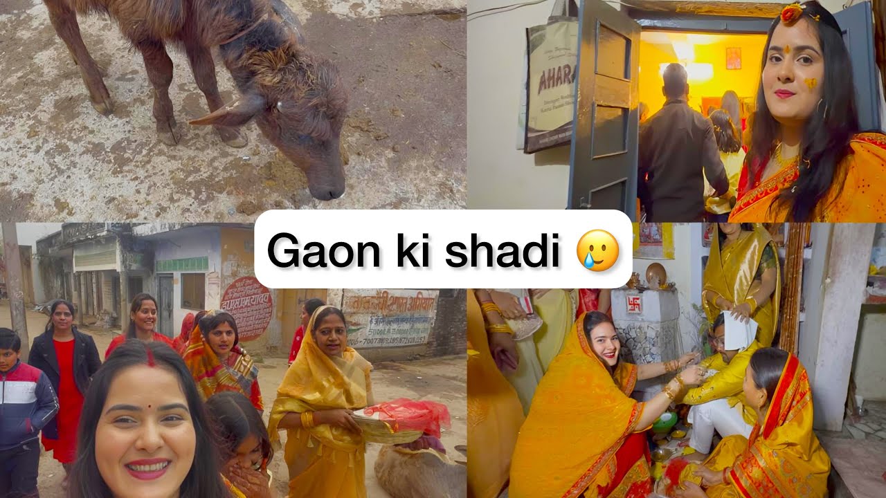 Shadi Vlog🙂 || Village wedding || THE ROKA FAMILY 