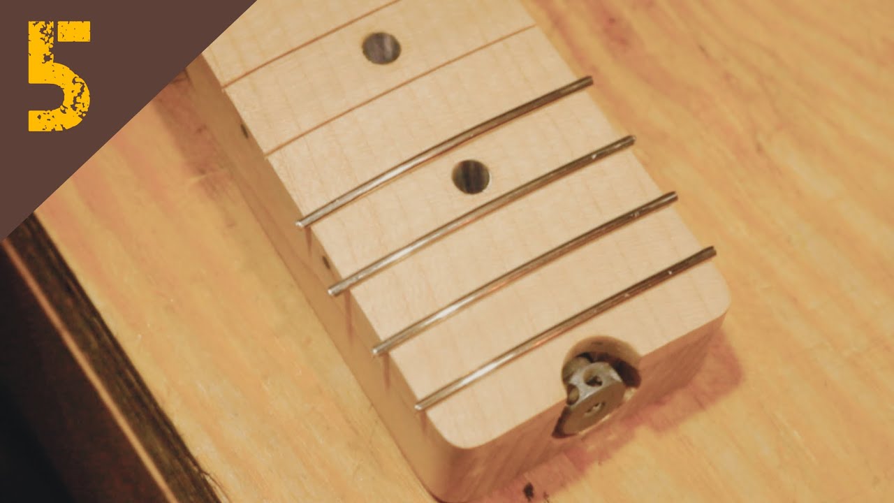 Fretwork and details // my 1st electric build ep.5
