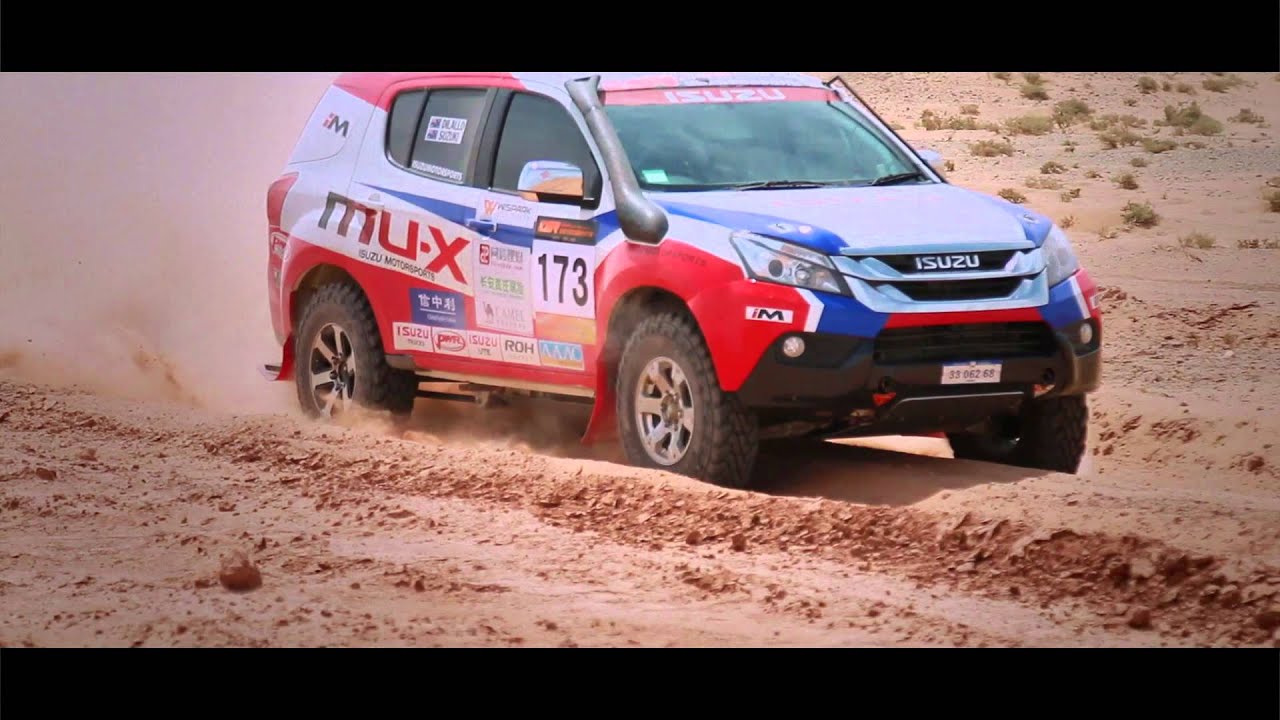 ISUZU mu-X in China Silk Road 2015