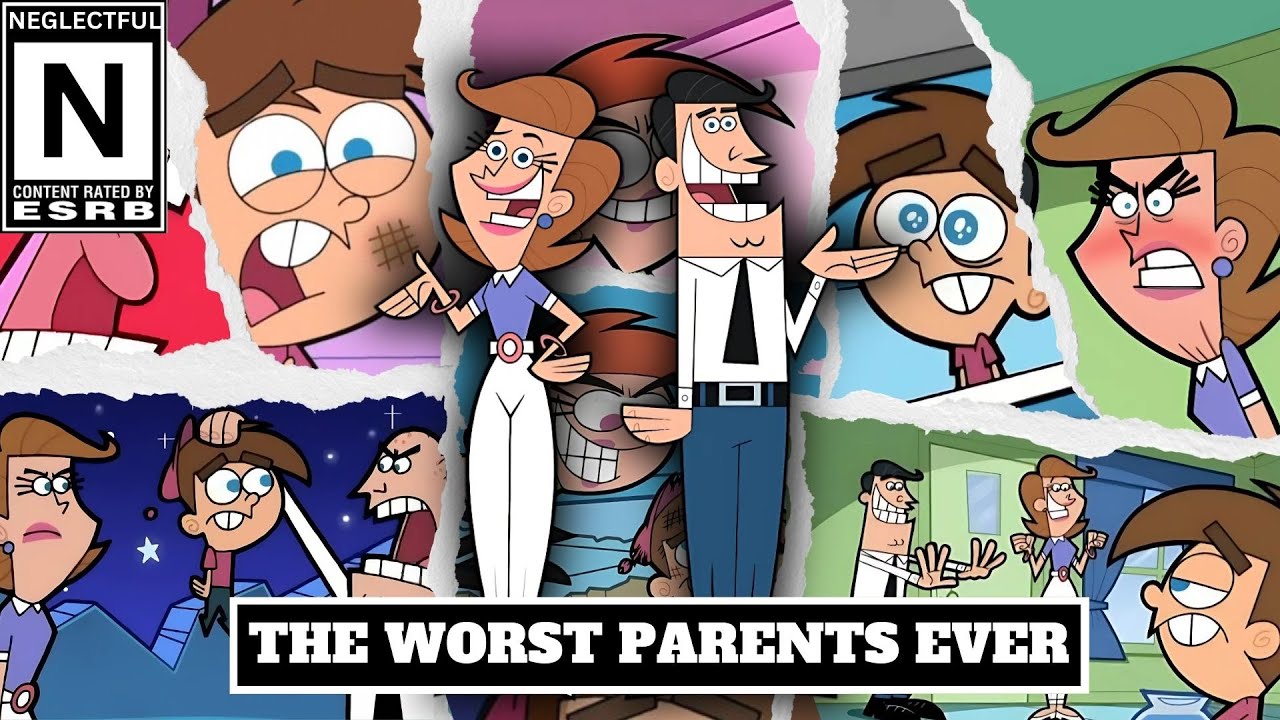 Timmy Turner's Parents Are The Real Villains | Paying The Evil Babysitter BANK To Torment Timmy