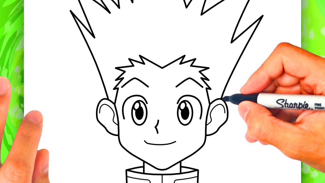 COMMENT DESSINER GON FACILEMENT | DESSIN DE GON FACILE