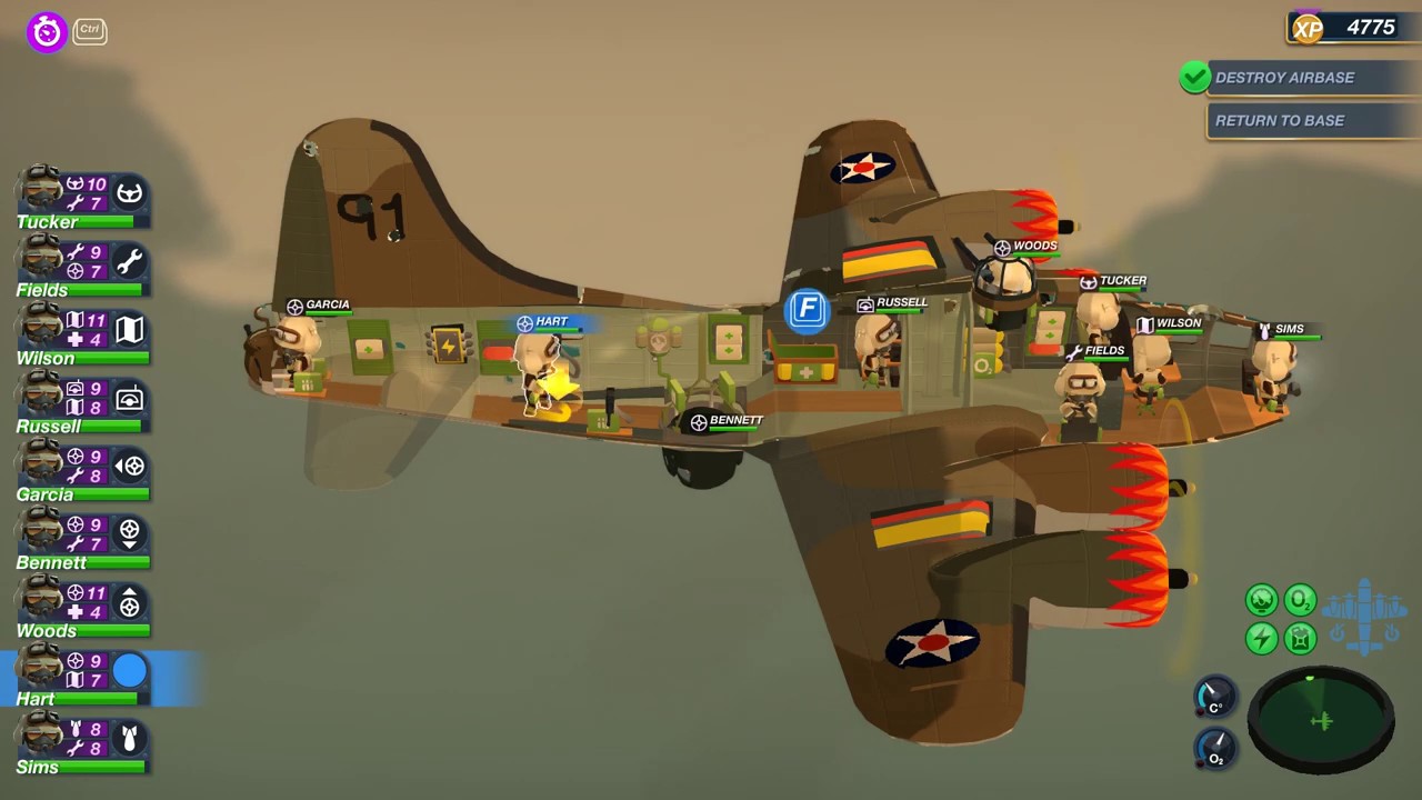 Enemy Airfield near Monserrato Bomber Crew USAAF Gameplay High risk mission