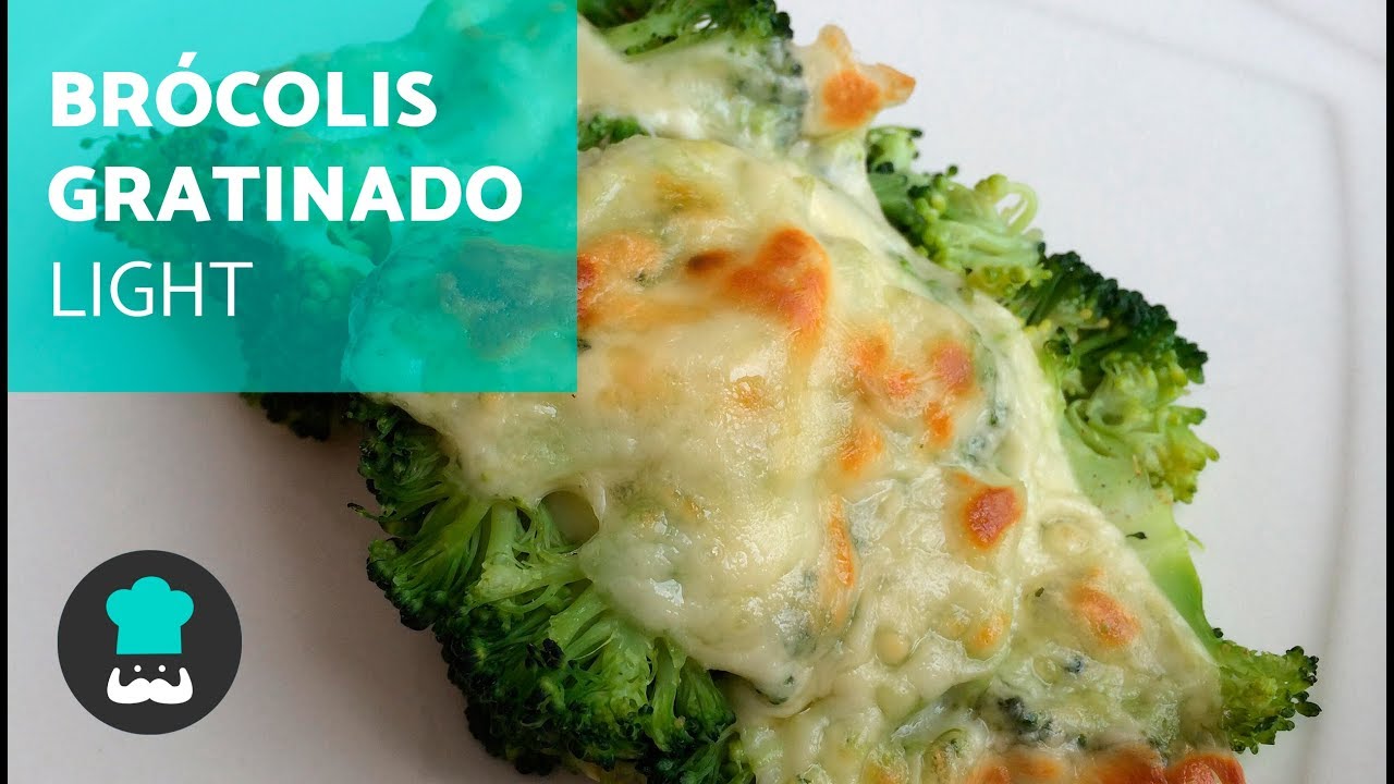 Br&oacute;colis gratinado com queijo | receita light