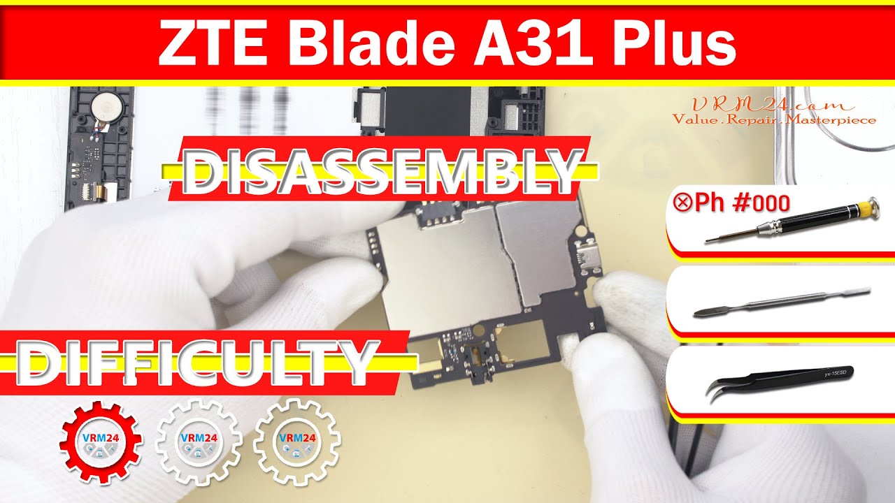 ZTE Blade A31 Plus Disassembly in detail Take apart