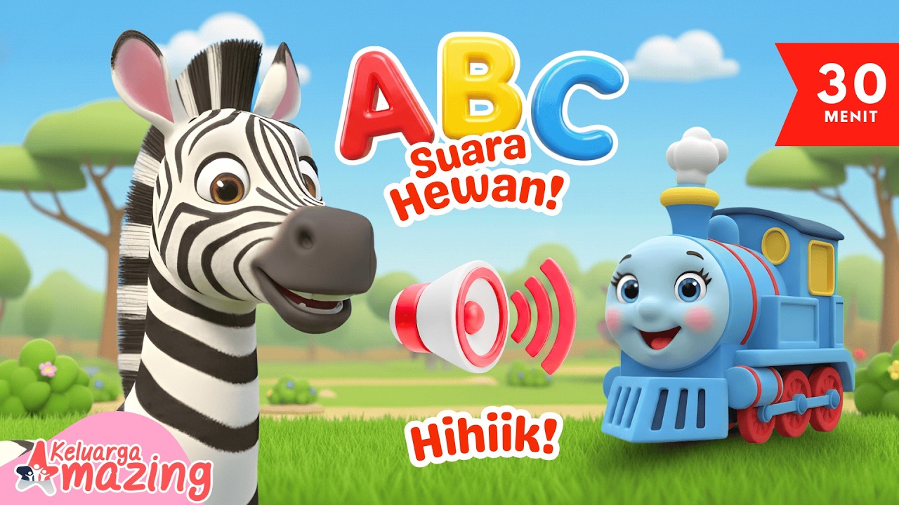 🐯🐶 Tebak Hewan dari Suara Asli A–Z 🔊 | Game Edukasi & Video Belajar Anak PAUD 2026
