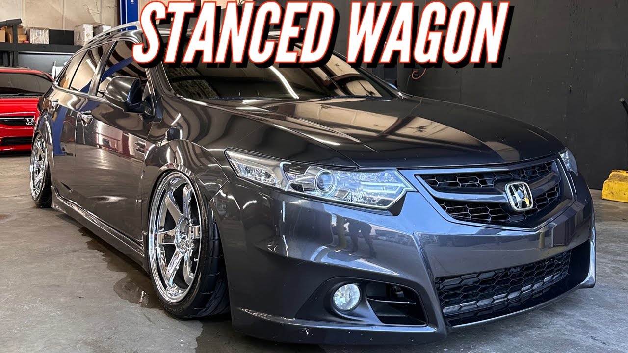 MY Stanced 2012 Acura TSX Wagon Walkaround + New Car Sneak Peak