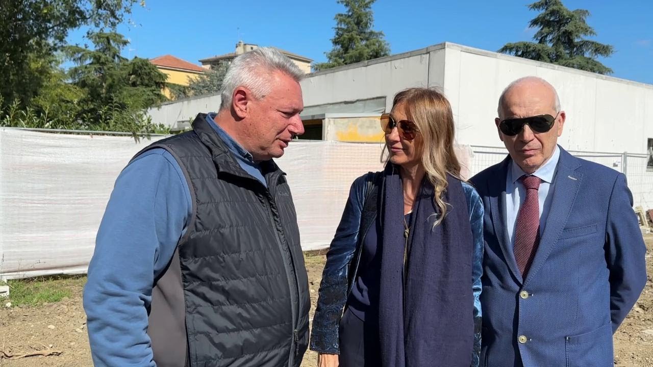 Posata la prima pietra della scuola di Pombio a Voghera