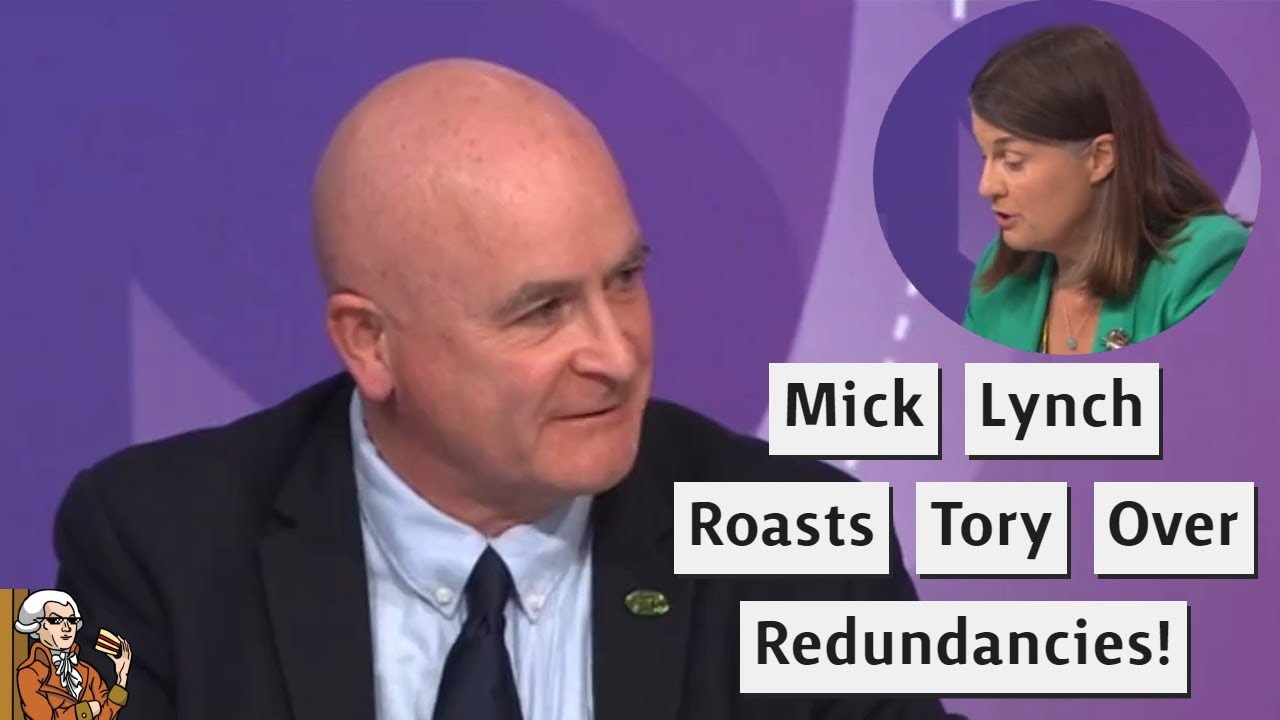 Mick Lynch Fantastically Roasts Tory MP Over Rail Redundancies!