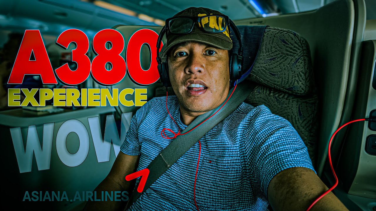 Experience the BEST A380 Business Class with Asiana Airlines!