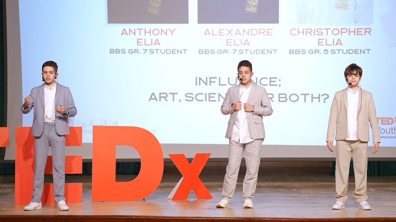 Influence; An Art or a Science? | Alexandre, Anthony and Christopher Elia | TEDxYouth@BBSKuwait