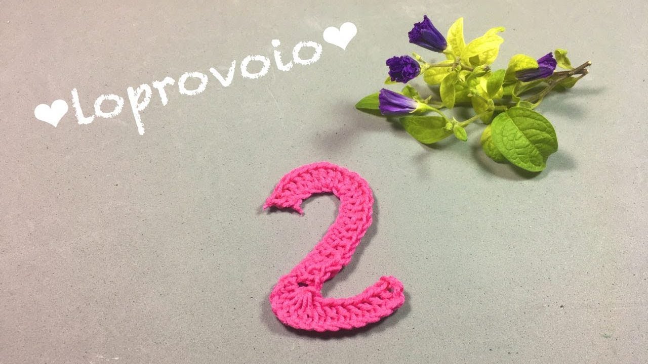Numeri all'uncinetto: 2 Due