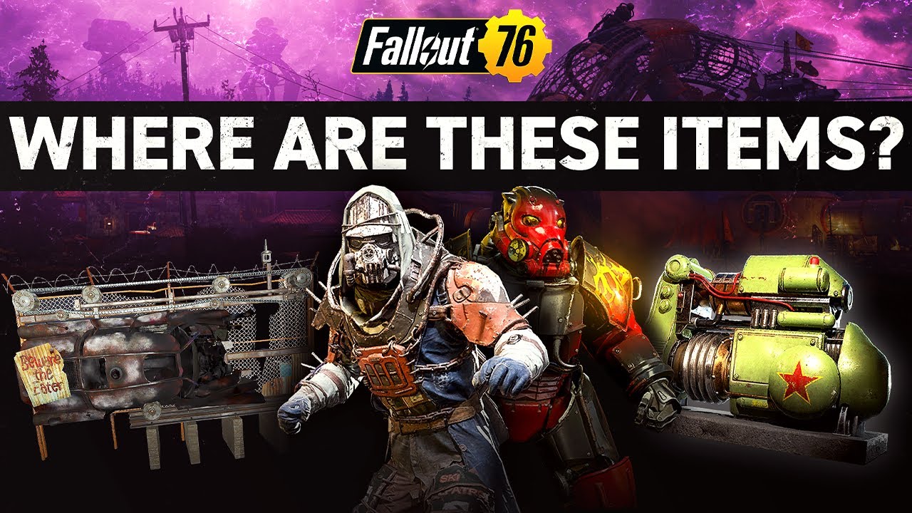 THE BEST UNRELEASED ATOMIC SHOP ITEMS  &ndash; Fallout 76