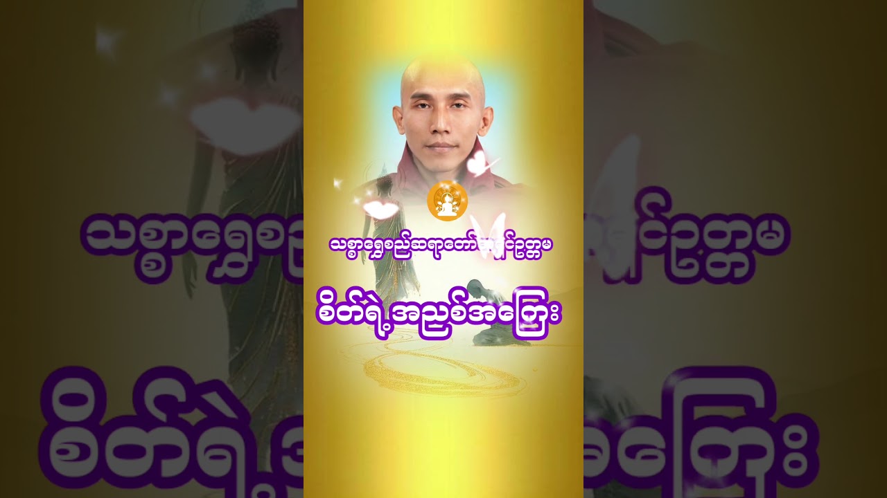 #သစ္စာရွေစည်ဆရာတော်2024 #buddhatayardaw #buddhatayarchannel #တရားတို #တရားတော်များ2025