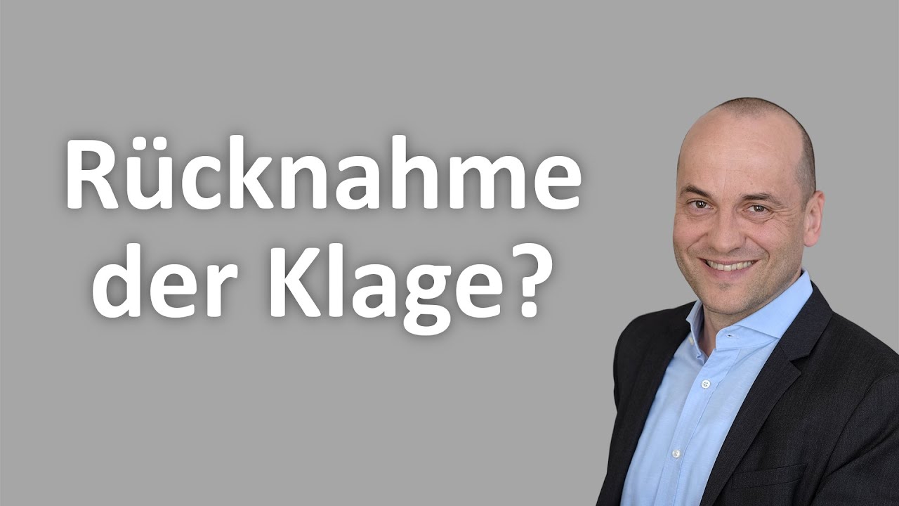 Rücknahme der Kündigungsschutzklage?