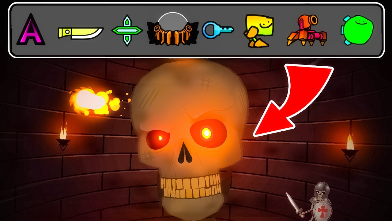 Я Прошёл Skeletal Shenanigans НЕОБЫЧНЫМ СПОСОБОМ в Geometry Dash