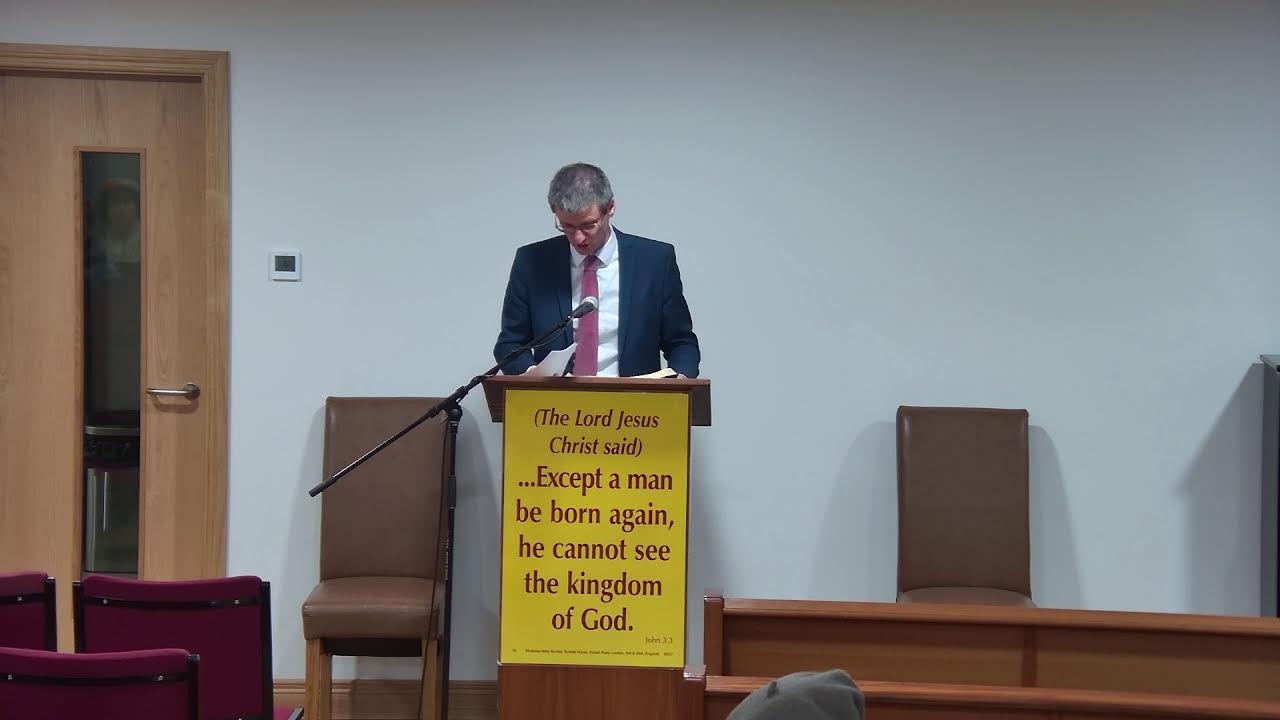 Welcome to Portglenone Free Presbyterian Church live broadcast
