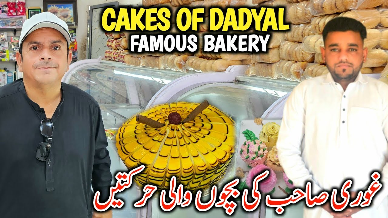 Cakes Of Dadyal Most Famous Bakery || Ghori Sab Ki Bacho Wali Harkat